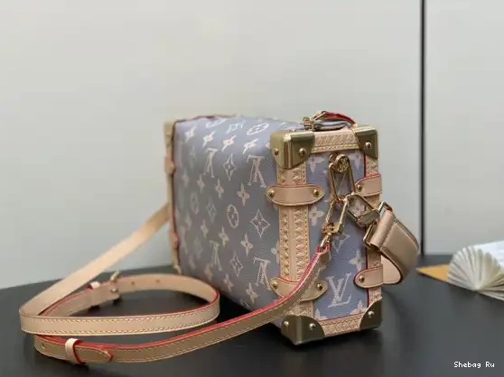 Side VUITTON PM-18*12.5*8CM LOUIS Trunk 0515